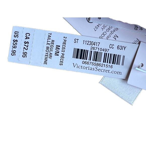 NWT VS Pink Velvet Cami Med Bra Top Victoria’s Secret - Picture 3 of 6